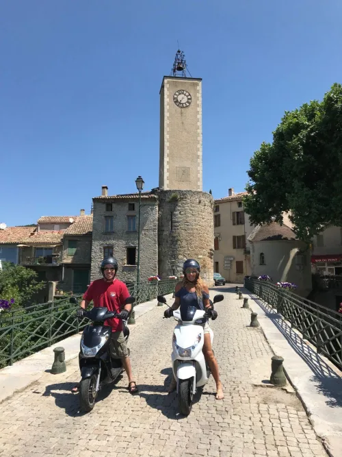 Mollans Provence scooter tour